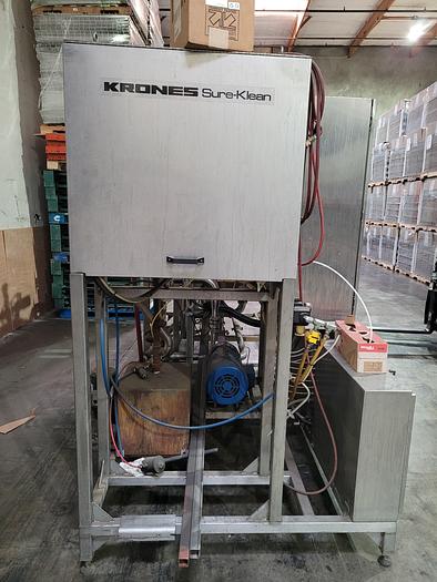 Used Used Krones Sure Klean CIP Skid