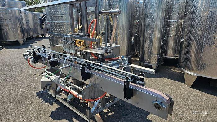 Used MRM/Elgin  GR-12  -  5 Valve Pressure/Over-flow filler