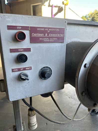 Used Used Carlsen and Associates Screw Sump