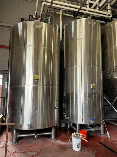 Used Used Marks Fabrication 90 bbl jacketed Hot Liquor Tank