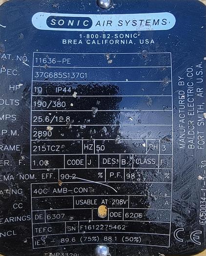 Used Sonic XE Model 70