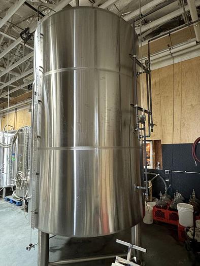Used (2) Available - Used Pioneer Tank 100 bbl Jacketed Brite Tanks