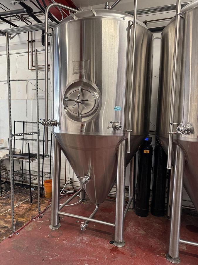 Used (4) Available - Used PBST Pacific Brew 30 bbl / 930Gal conical fermenters