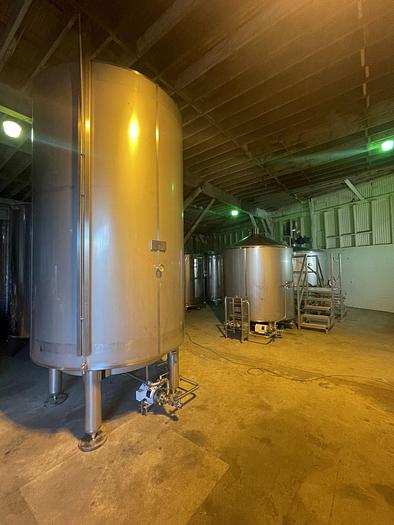 Used Used Criveller 60 bbl Hot Liquor Tank with pump