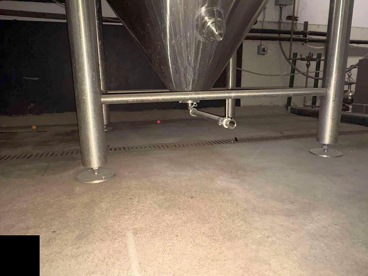 Used (1) Available - Used Craftwerk 60 bbl / 1860 Gal Jacketed Conical Fermenter / Storage Tank