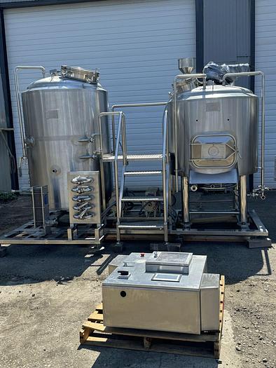 Used Used 5bbl Direct Fired Brewhouse