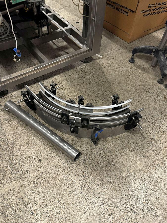 Used Used CIME Gold 6-6-1 Counter Pressure Bottle Filling Line