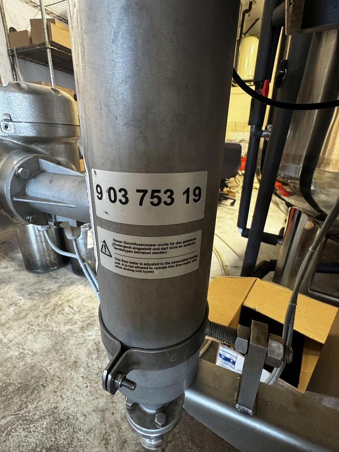 Used Used Lanxess Velcorin DT3 Touch dosing machine