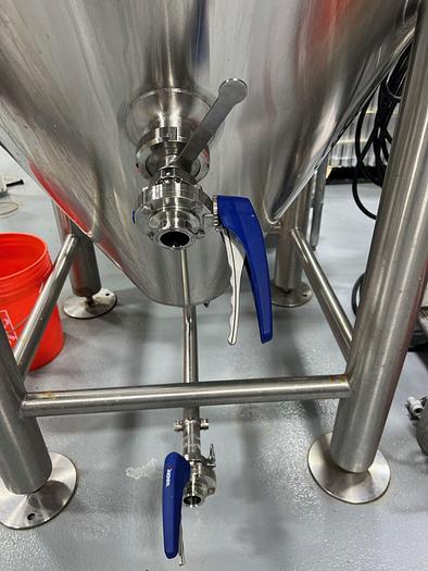 Used (2) Available - Used Premier Stainless 15 bbl Jacketed Fermenters