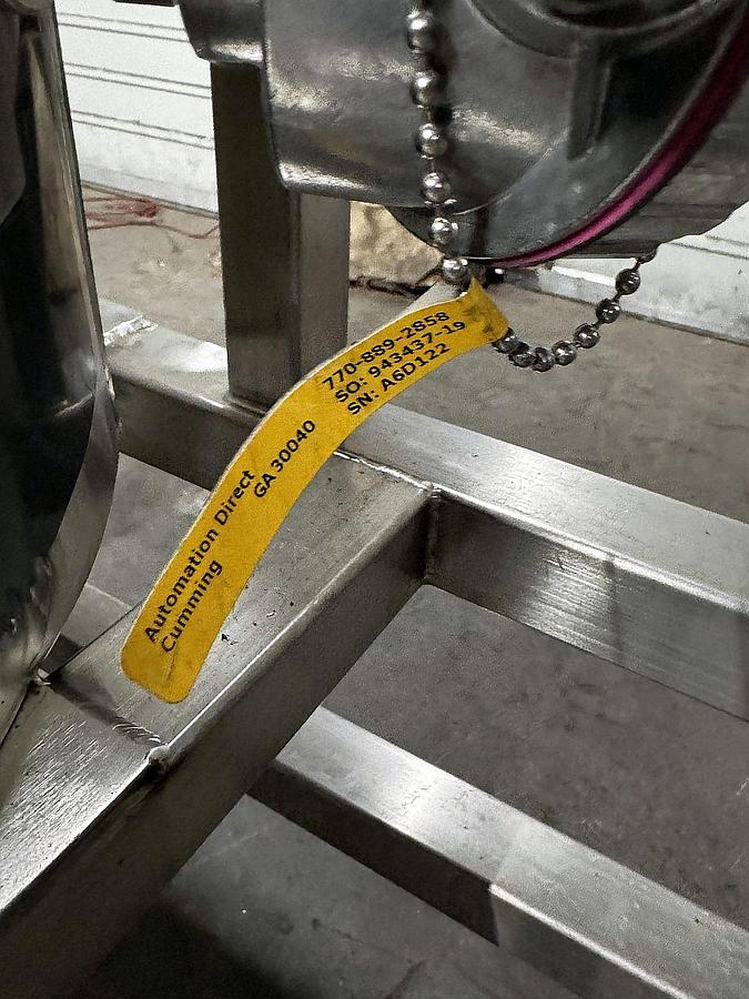 Used Marks Fabrication USA - 2 tank Mobile CIP Skid