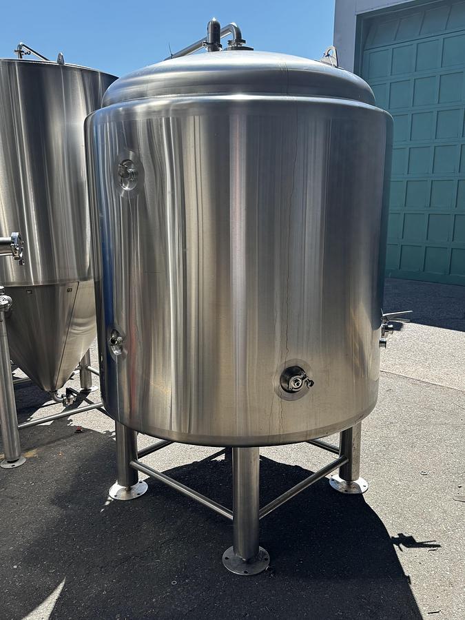 Used (1) Available - Used SS Brewtech 10 bbl / 310 Gal Jacketed Brite Tank
