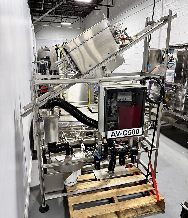 Used A&E Conveyor Systems Pur-Rinse air rinser