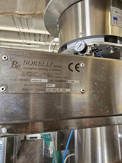 Used Used Borelli Alexa single head ROPP Capper