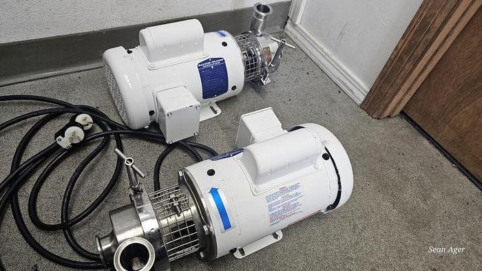 Used (2) Used Thomsen 1.5HP Single Phase Centrifugal Pump
