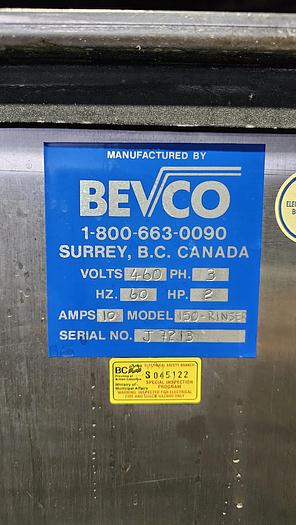 Used BEVCO 150 Rinser