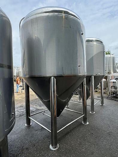 Used (2) available - Used PBST 60 bbl Jacketed Fermenter