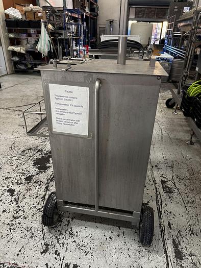 Used Used IDD single tank mobile CIP Skid