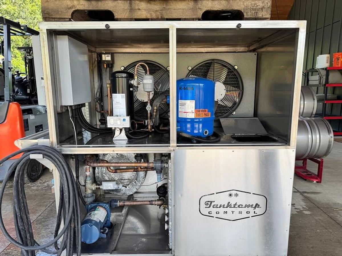 Used Used Tanktemp portable 5hp chiller