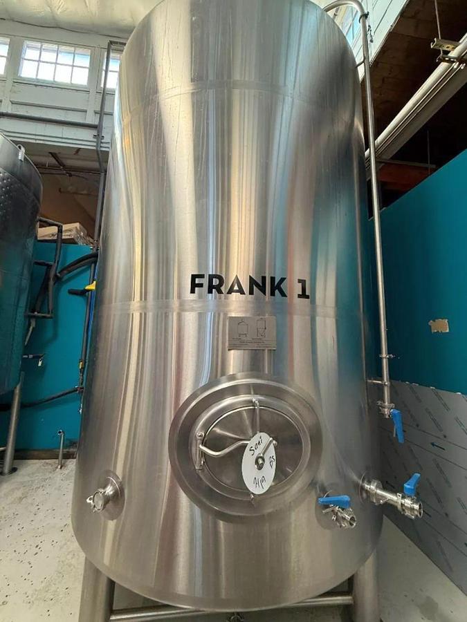 Used (3) Available - Used PBST 90 bbl / 2790 Gal Jacketed Brite Tanks