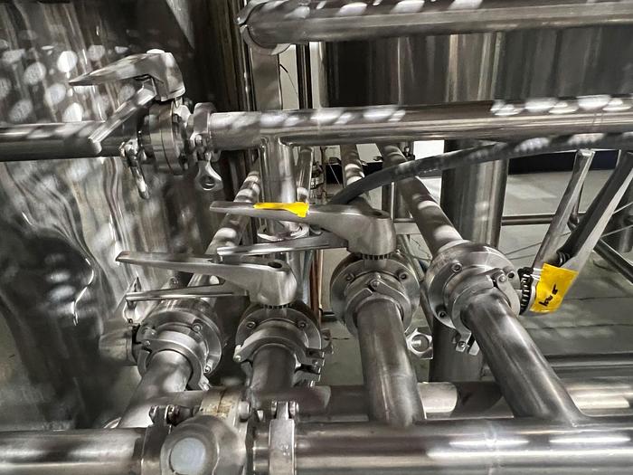 Used Used 15 bbl Direct Fired Brewhouse