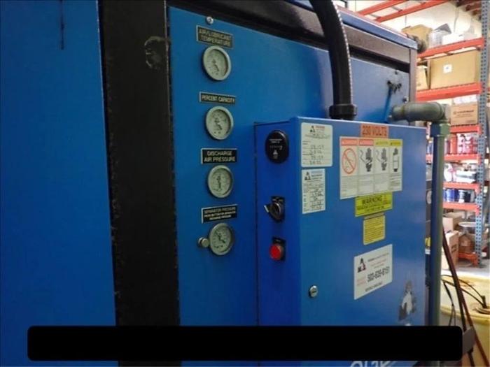 Used 2013 Rogers Machinery 25 HP Rotary Screw Compressor MG Series