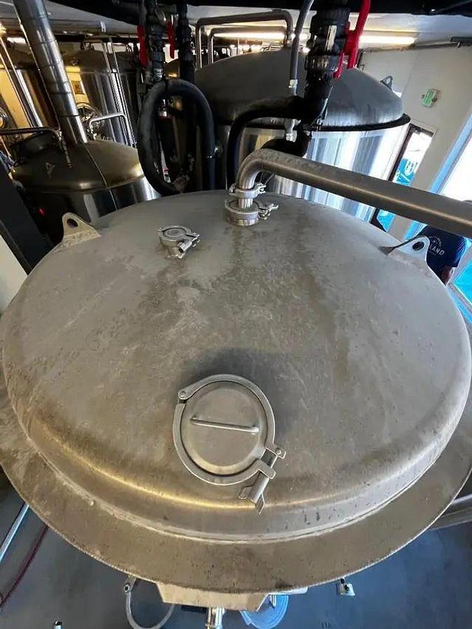 Used (1) Available - Used Marks Fabrication 10 bbl / 310 Gal jacketed fermenter