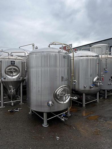 Used (1) Available- Used BSV (Blackstone) 20 bbl/ 620Gal jacketed brite tank