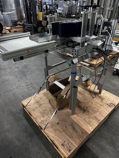 Used Used Pack Leader ElF50 pressure sensitive labeler