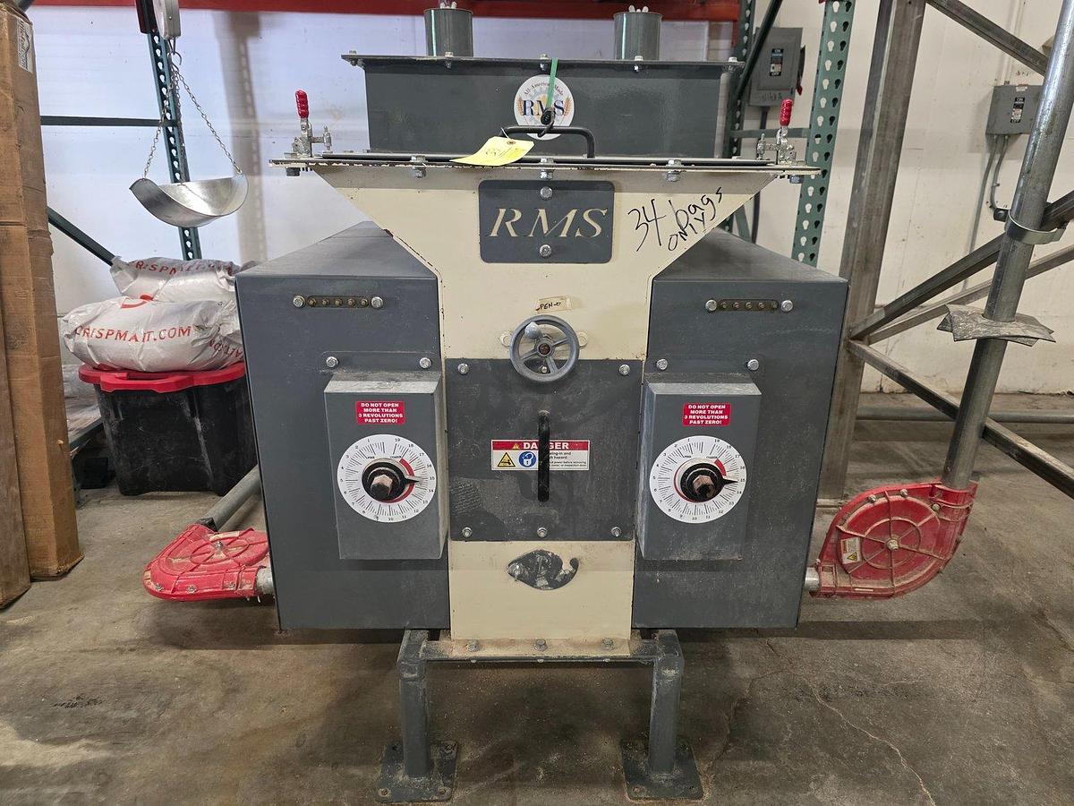Used Used RMS 2 roll malt mill