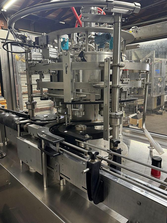 Used Comac 8/1 Can Filler/ Seamer