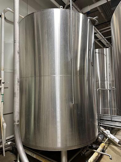 Used Used Newlands jacketed 100bbl (Approx 3100 Gal) Hot Liquor Tank