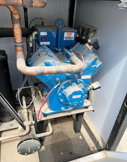 Used Used G&D 50 hp packaged glycol chiller