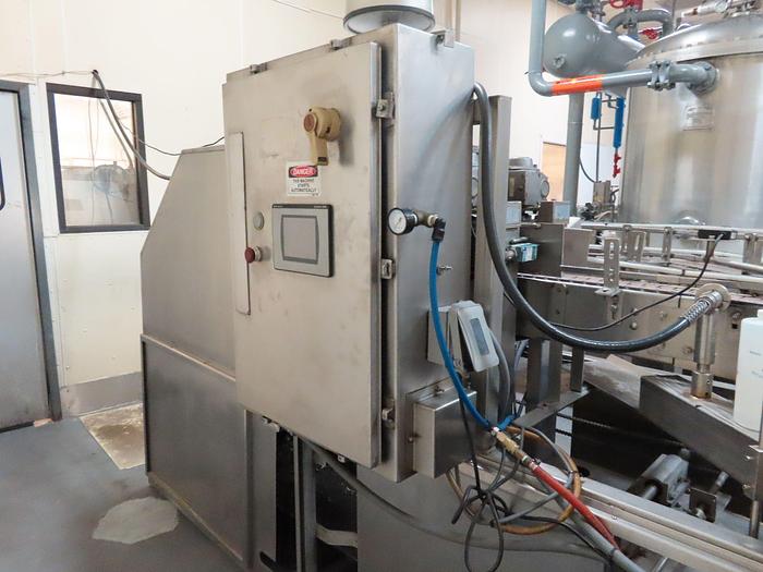 Used BEVCO low level gripper rinser with fallen bottle detector