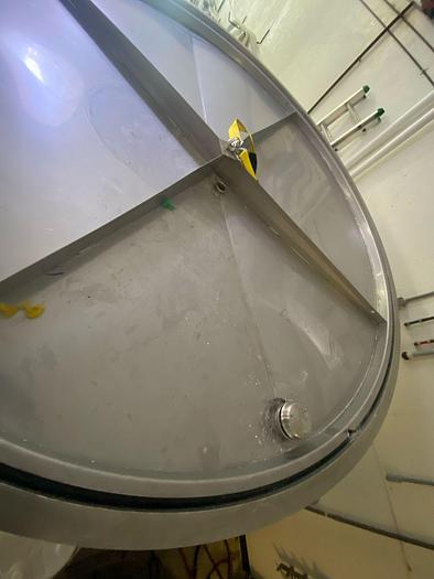 Used Used AAA Metal 3200 Gallon Jacketed Variable Capacity Tank