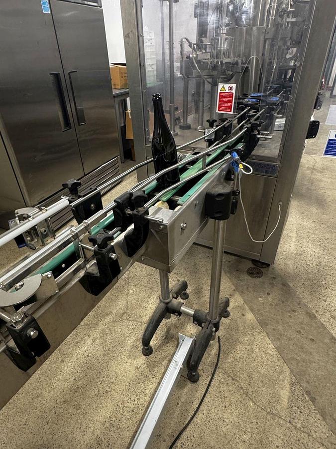 Used Used CIME Gold 6-6-1 Counter Pressure Bottle Filling Line