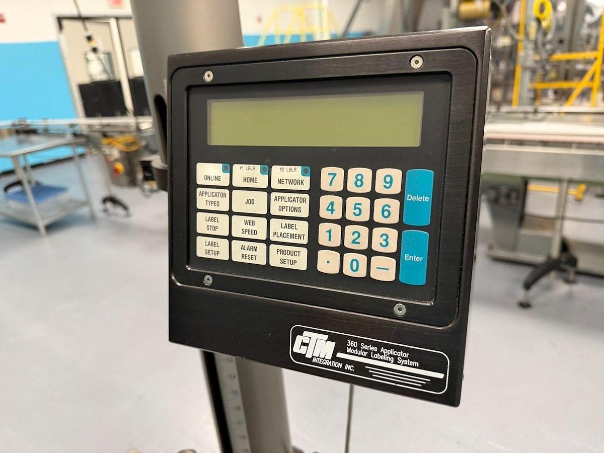 Used CTM 360 Front/Back Labeler