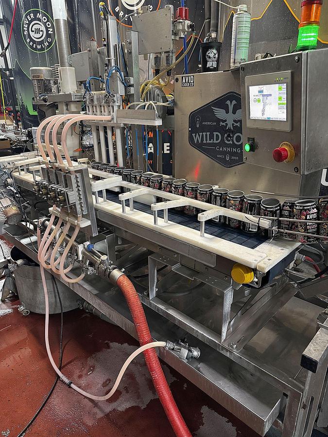 Used Used Wild Goose WGC250 canning line