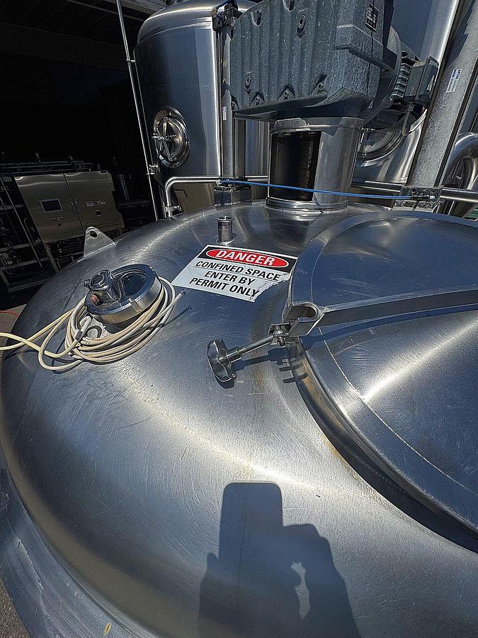 Used Used BSV Blackstone 30 bbl / 930 Gal jacketed Mashtun / mix tank