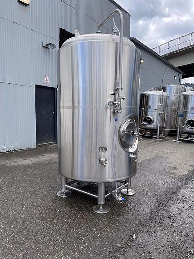 Used Used Premier Stainless 20 bbl / 620Gal Jacketed Brite Tank