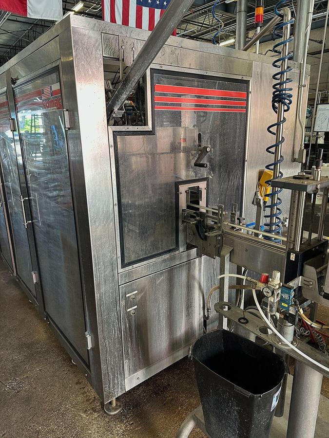 Used Used 2015 Comac 8/1 Can filler seamer - Monoblock