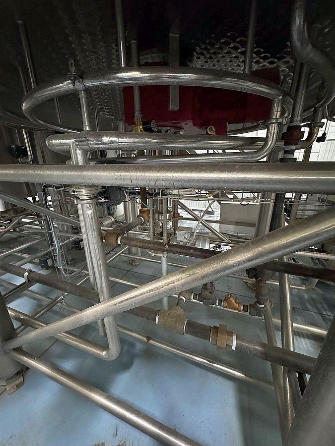 Used Prospero 30 bbl 4 vessel brewhouse with HLT, CLT. and grist case
