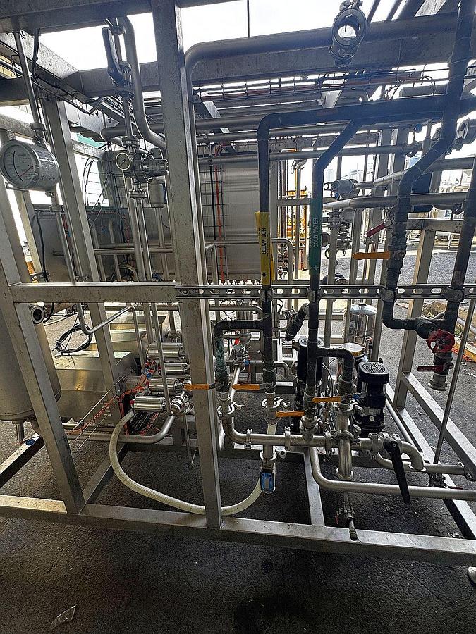 Used 2019 COROSYS FPS/HWD 45 HOT WATER DEAERATION & FLASH PASTRURIZATION SYSTEM