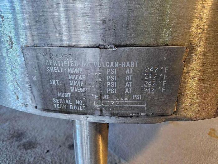 Used 2015 Vulcan ET 150  Electric Kettle