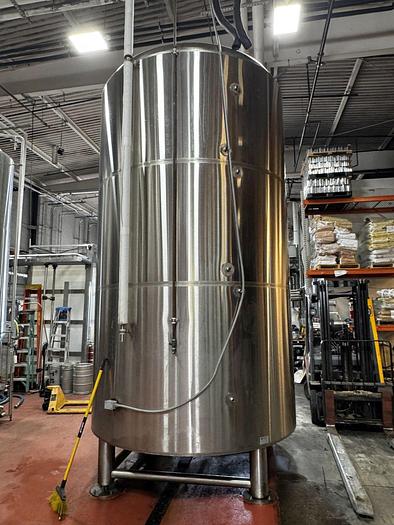 Used Used Marks Fabrication 120bbl / 3720 Gallon jacketed brite tank