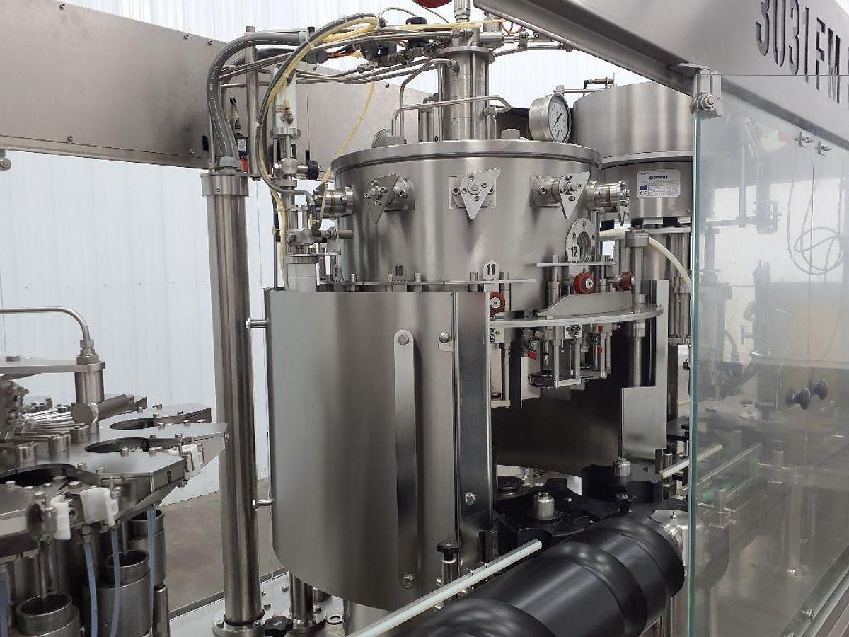 Used Used GAI 3031 FM Bier Monoblock Rinser/Filler/Capper