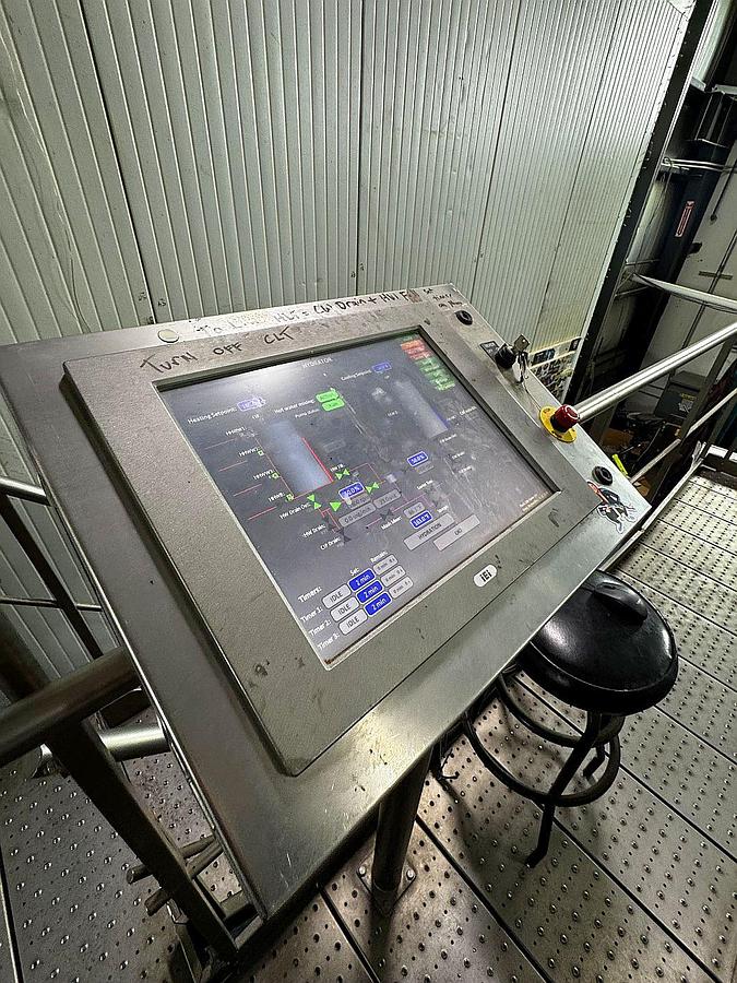 Used Prospero 30 bbl 4 vessel brewhouse with HLT, CLT. and grist case