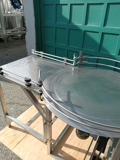 Used Inline Filling Systems 48" Rotary Accumulation Table (EXP. PROOF)