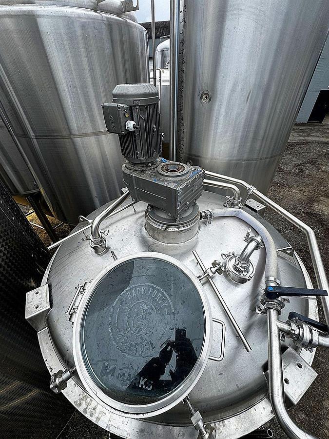 Used Used Marks Fabrication 20 bbl / 620Gal mash mixer vessel
