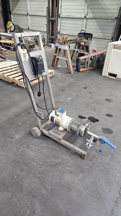 Used Ampco Stainless Steel Centrifugal Pump 1 .5 inch X 1.5 inch
