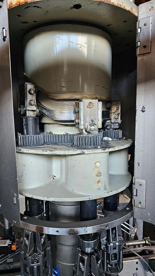 Used Bertolaso 5 head ROPP capper